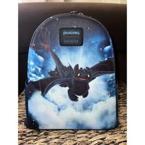 Loungefly How To Train Your Dragon Toothless SkyMini Backpack